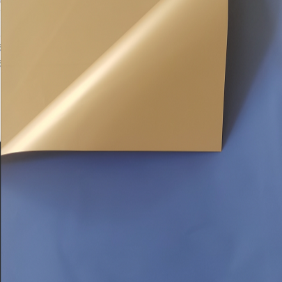 Papel Coreano para envolver flores DOBLE VISTA ORO / Paq. 20 Pliegos.