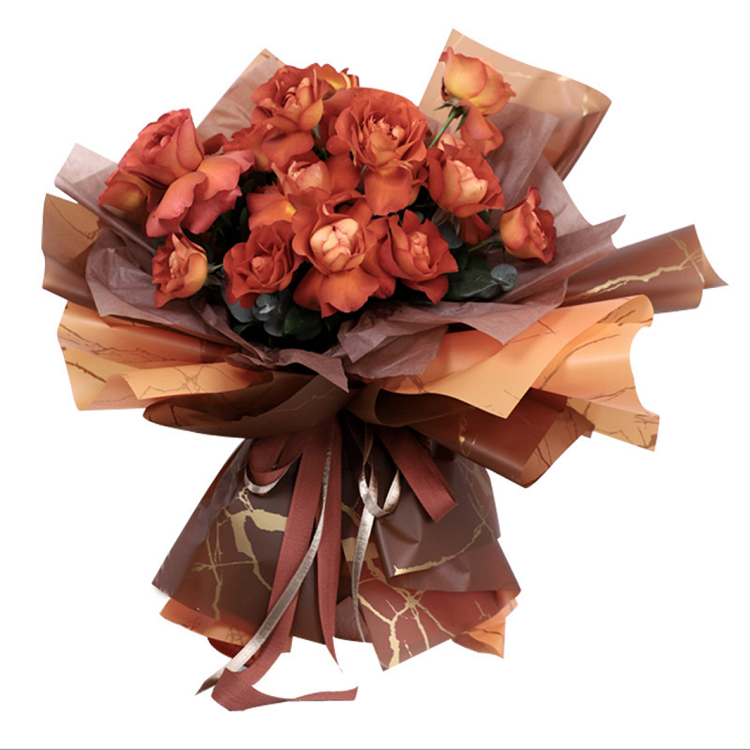 Papel Coreano para flores MARMOLEADO / Paq. 20 Pliegos