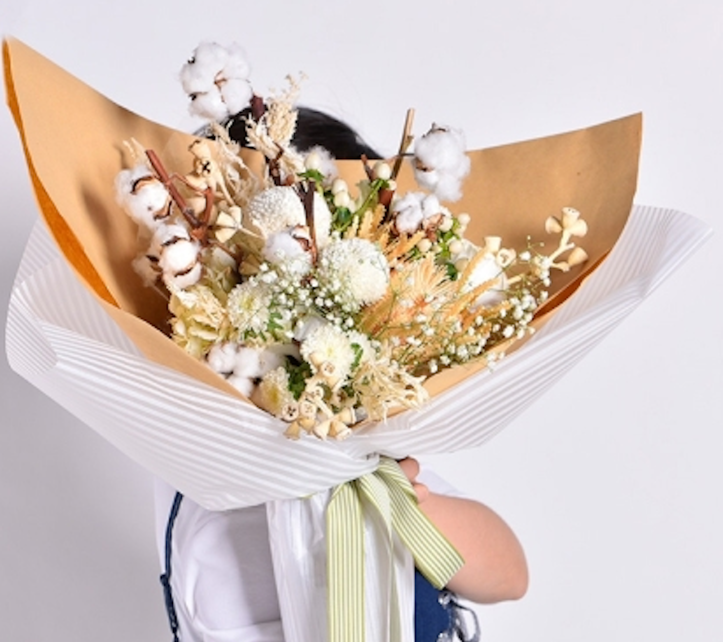 Papel Coreano para floristeria RAYAS / Paq. 20 Pliegos