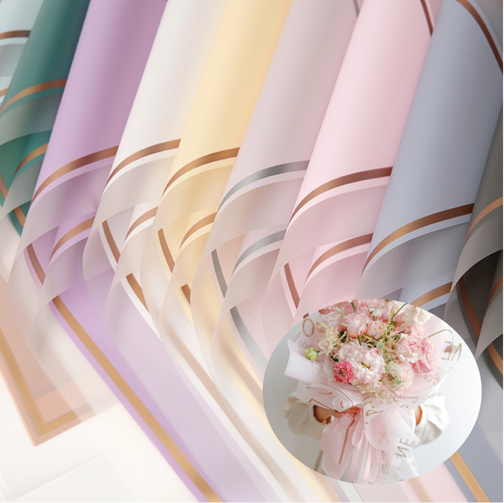 Papel Coreano para flores TRANSLUCIDO BP-HS / Paq. 20 Pliegos