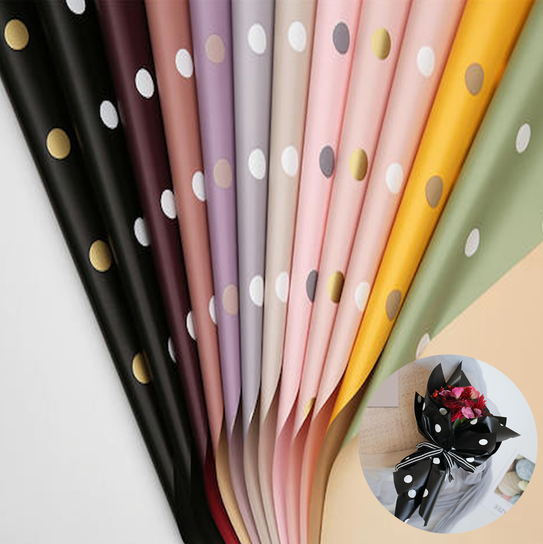 Papel Coreano para bouquet LUNA XY