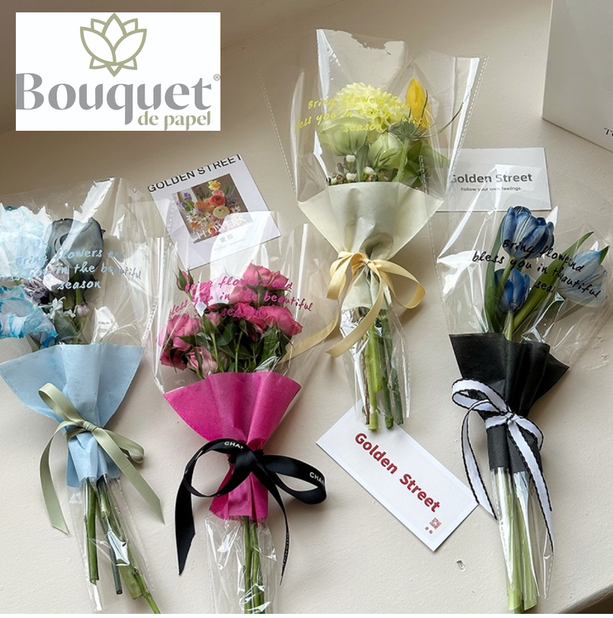 Bolsa MANGA mediana / Paq. 20pz (No incluye flores)