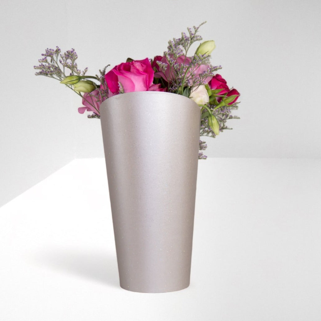 Florero Ecológico para ramos DECOLTE - Línea Bosque / Precio Paq. 10pz (No incluye flores)
