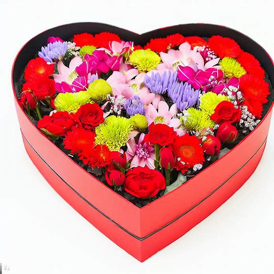 CORAZÓN VENTANA de Acrílico (Set Duo - Set Trio No incluye Flores)