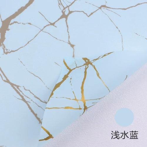 Papel Coreano para flores MARMOLEADO / Paq. 20 Pliegos