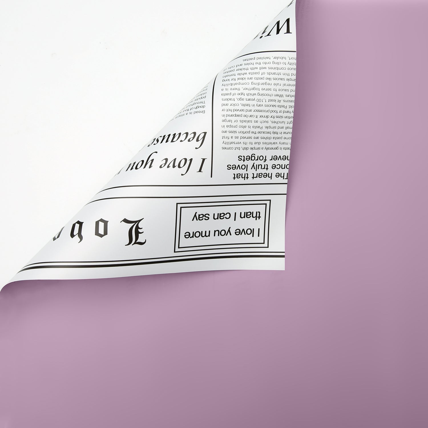 Estilo PERIÓDICO / Paq. 20 Pliegos