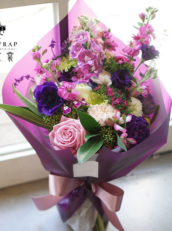 Papel Coreano para flores TRANSLUCIDO BP-150 / Paq. 20 Pliegos