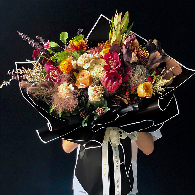 Papel Coreano para Bouquet ELEGANCE / Paq. 20 Pliegos
