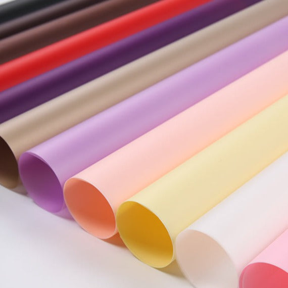 Papel Coreano para flores TRANSLUCIDO BP-150 / Paq. 20 Pliegos
