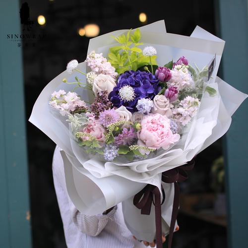 Papel Coreano para ramos de flores DUO MATE BRILLANTE / Paq. 20 Pliegos