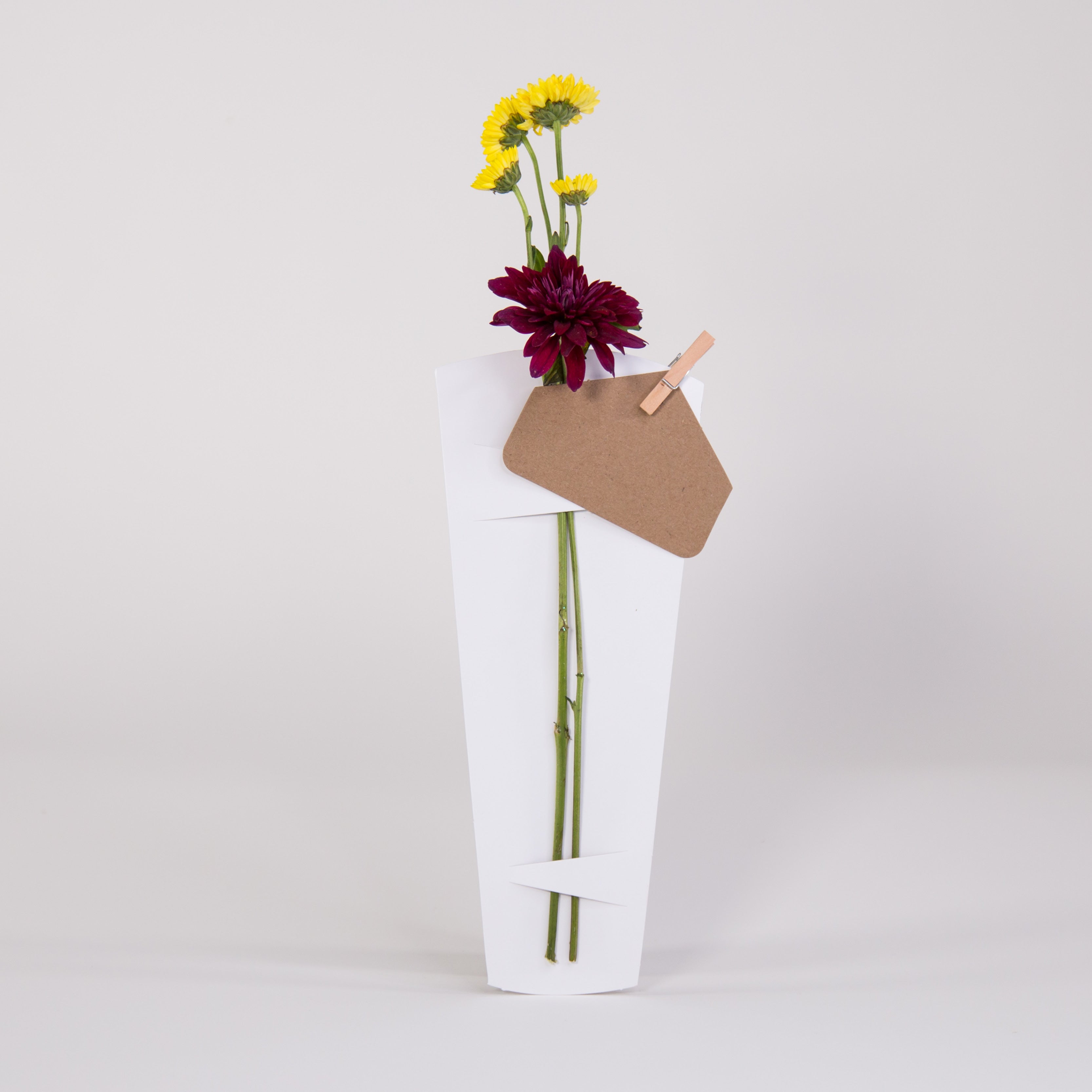 PORTA FLOR Te Quiero Mucho (TQM) / Precio Paq. 12pz