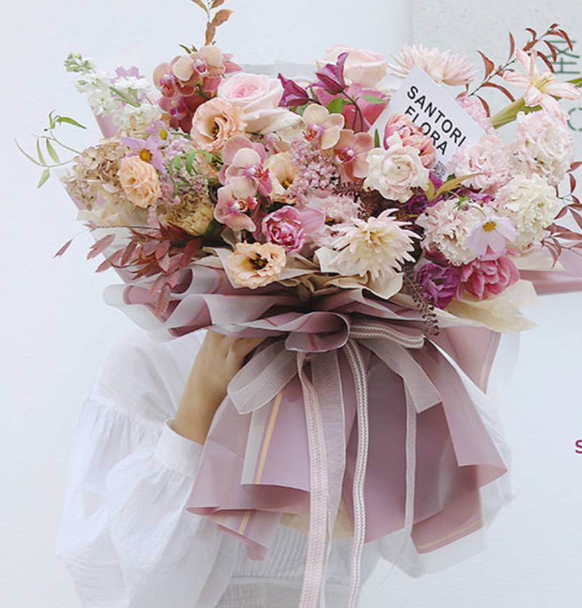 Papel Coreano para flores TRANSLUCIDO BP-HS / Paq. 20 Pliegos