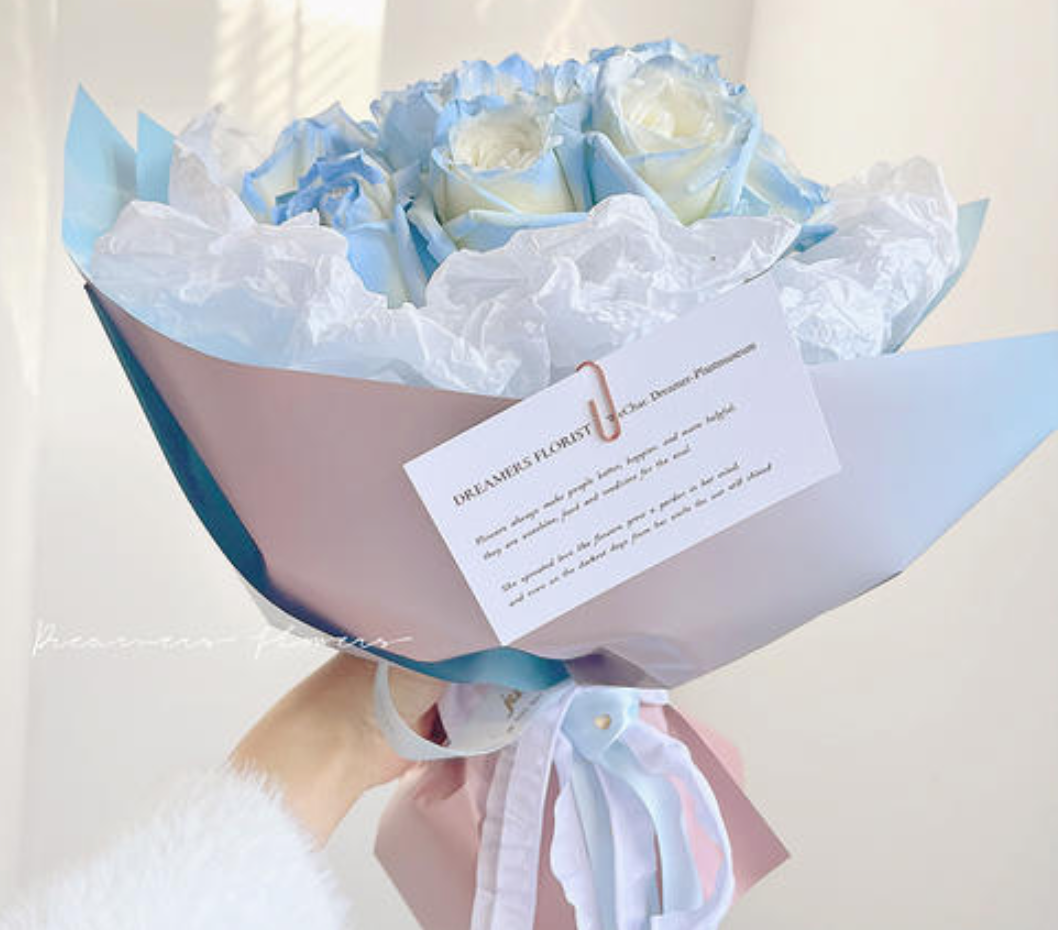 Papel Coreano para bouquets ARCOIRIS / Paq. 20 Pliegos