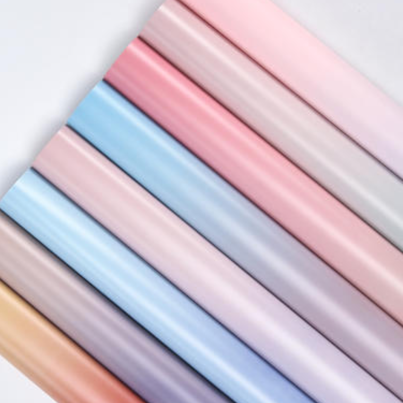 Papel Coreano para bouquets ARCOIRIS / Paq. 20 Pliegos