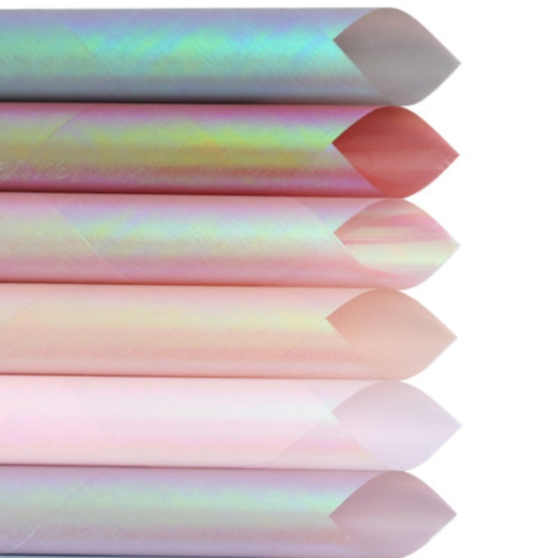 Papel Coreano TORNASOL / Paq. 20 Pliegos (NUEVOS COLORES)