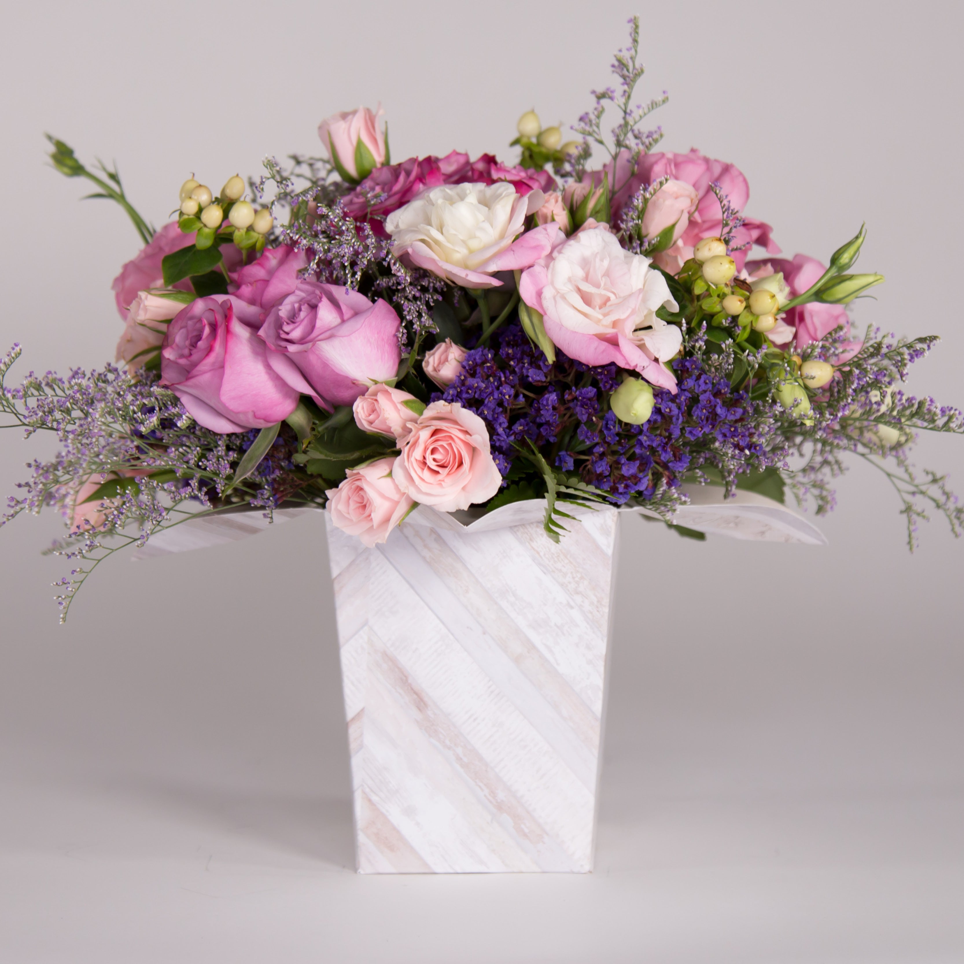 Florero Ecológico FLOR DE LYS / Precio Paq. 10pz (No incluye flores)