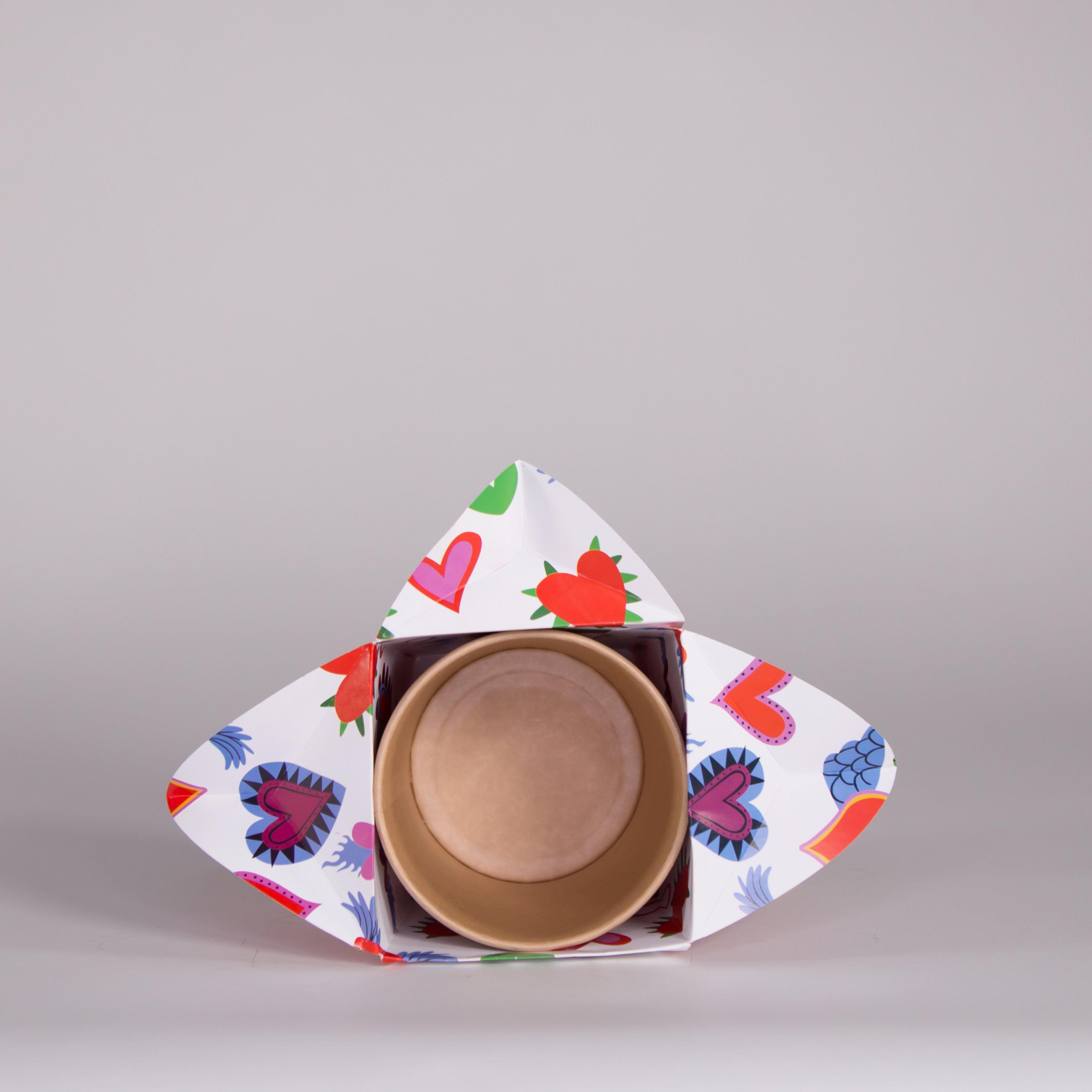 Florero Ecológico FLOR DE LYS / Precio Paq. 10pz (No incluye flores)