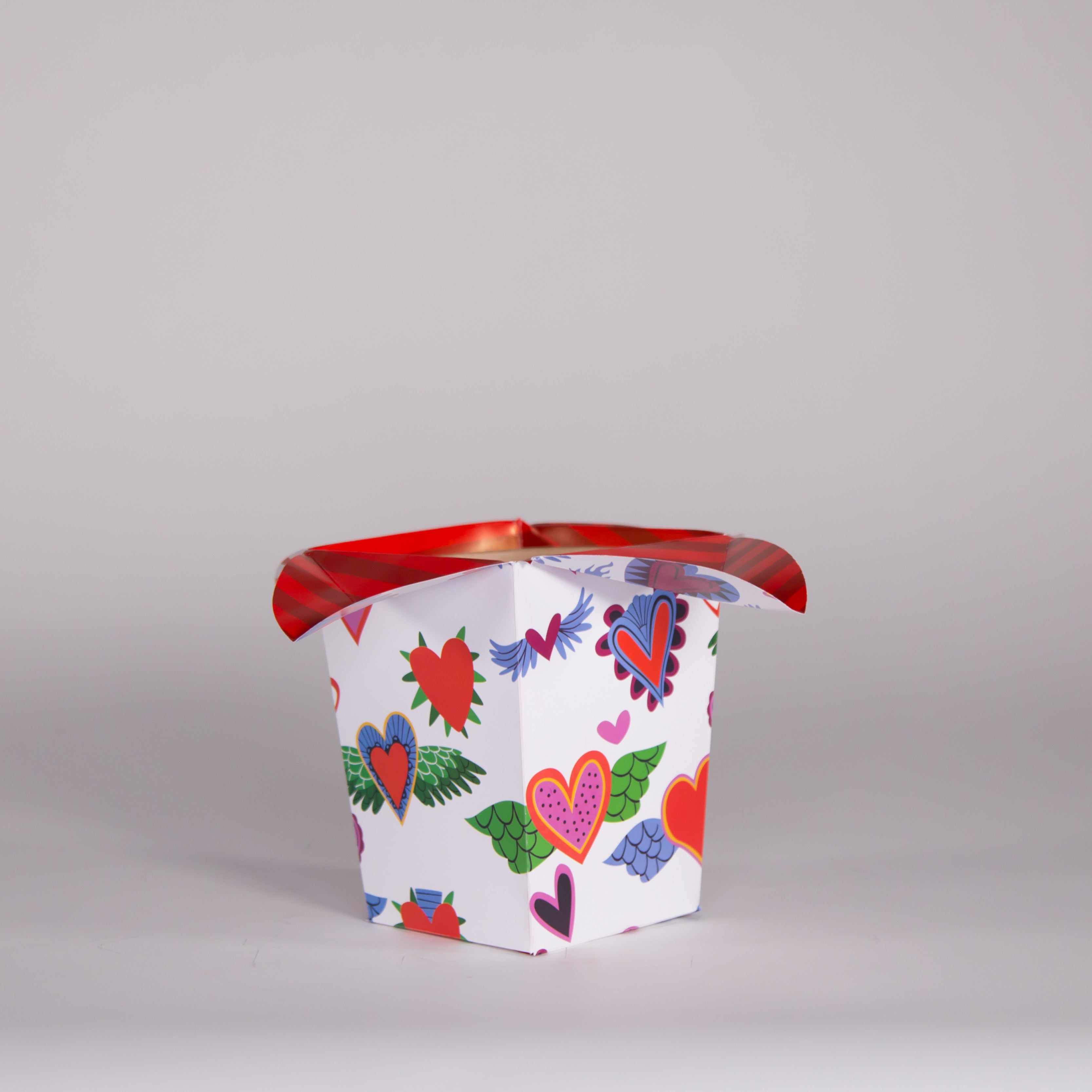 Florero Ecológico FLOR DE LYS / Precio Paq. 10pz (No incluye flores)