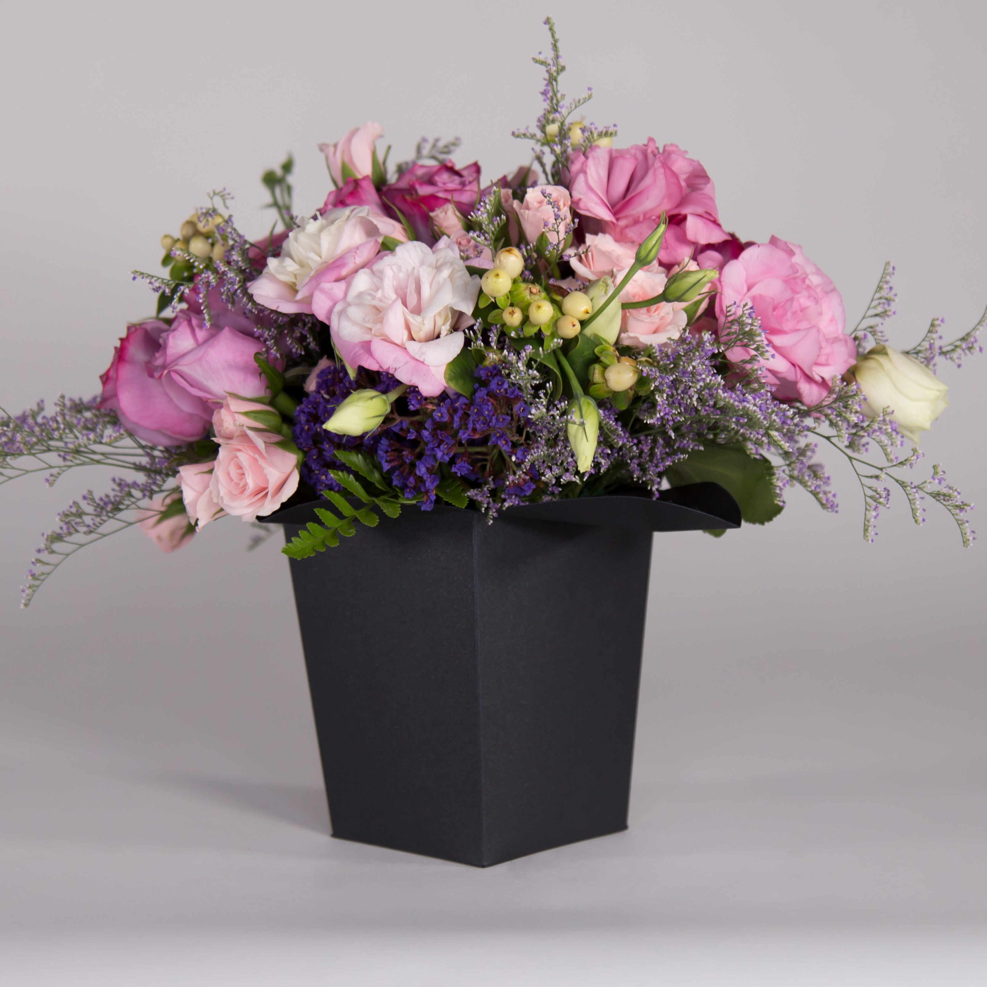 Florero FLOR DE LYS Escarchado - Edición Limitada / Precio Paq. 10pz (No incluye flores)
