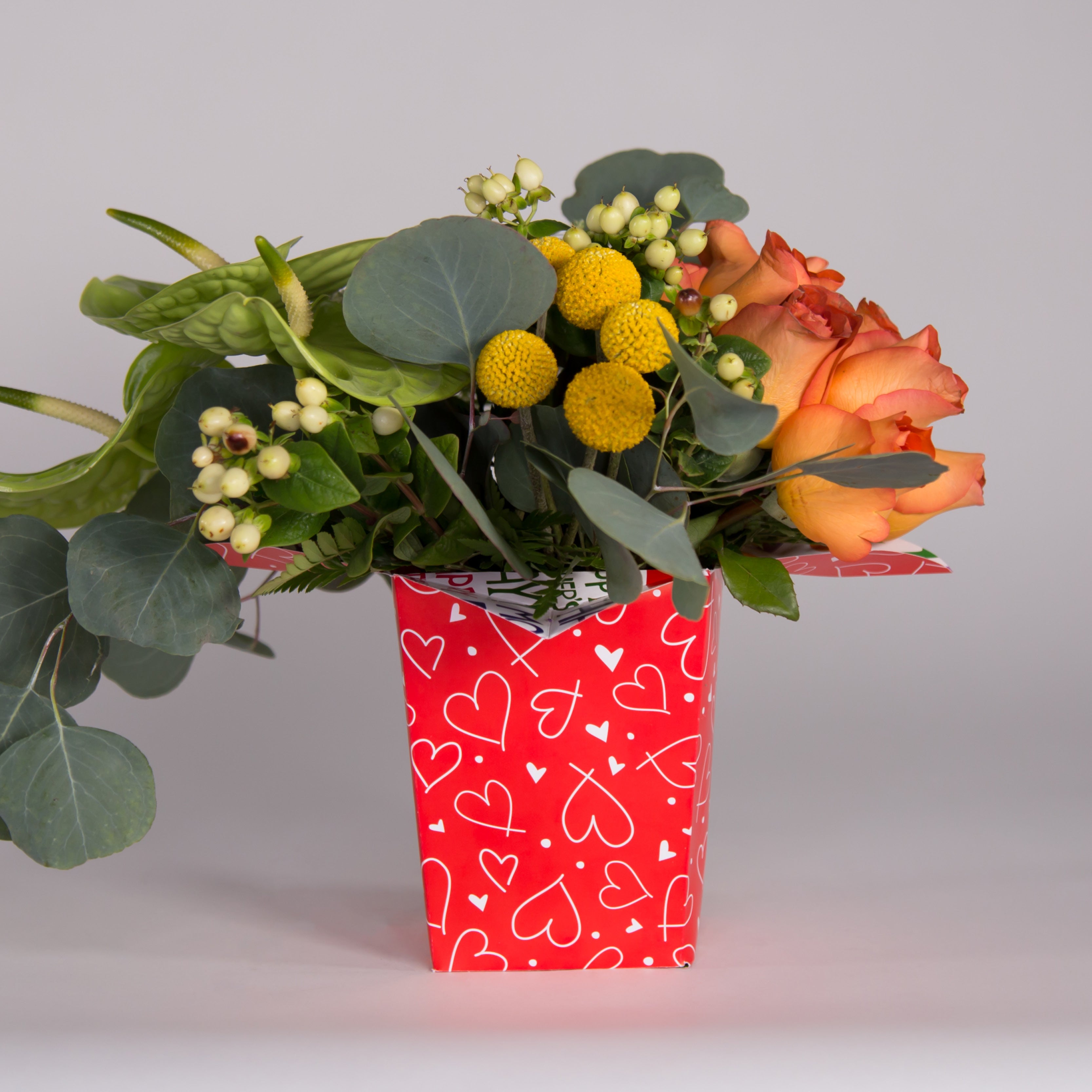 Florero Ecológico FLOR DE LYS / Precio Paq. 10pz (No incluye flores)