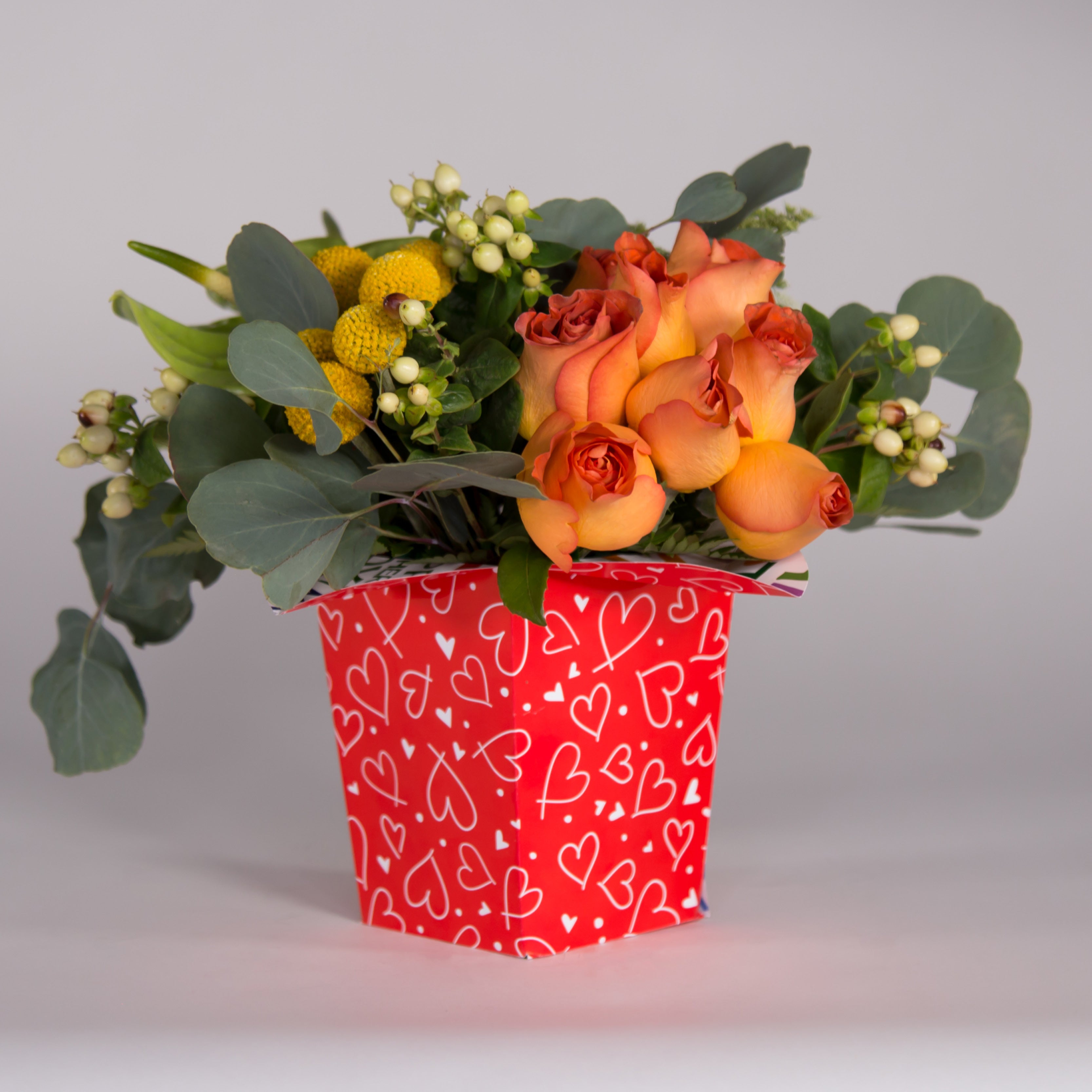 Florero Ecológico FLOR DE LYS / Precio Paq. 10pz (No incluye flores)