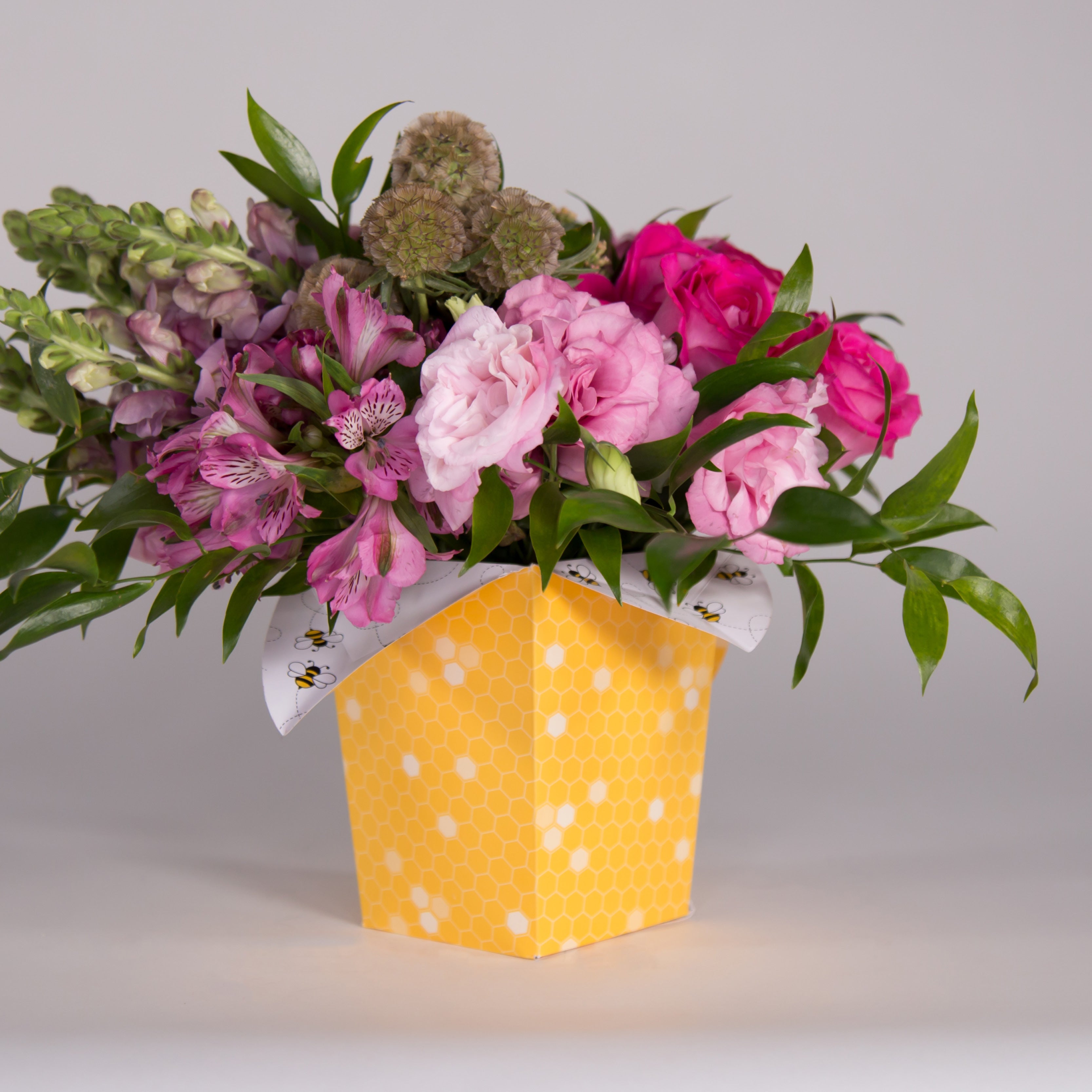 Florero Ecológico FLOR DE LYS / Precio Paq. 10pz (No incluye flores)