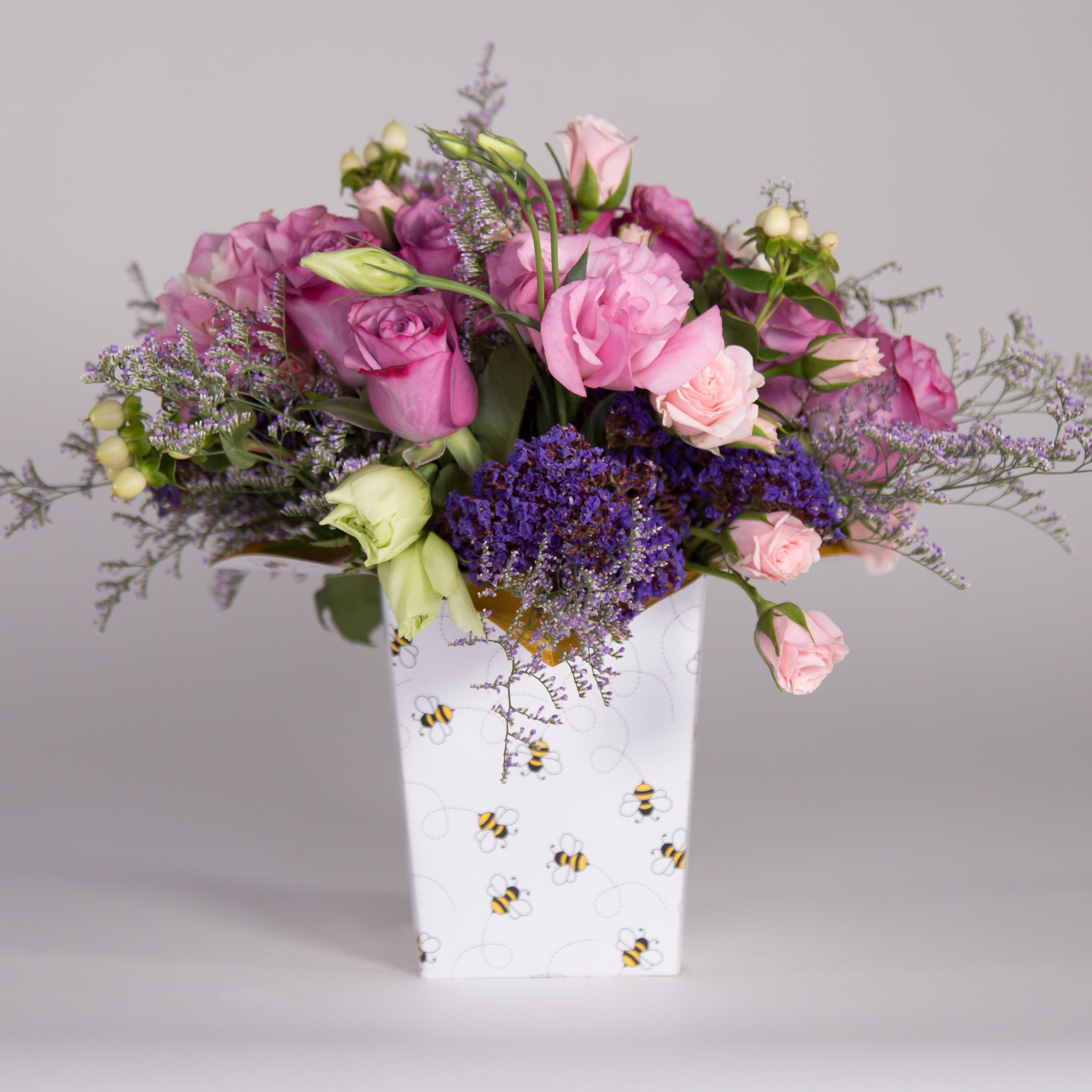 Florero Ecológico FLOR DE LYS / Precio Paq. 10pz (No incluye flores)