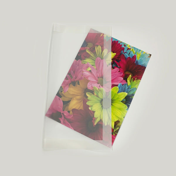 Papel Coreano para ramos de flores DUO MATE BRILLANTE / Paq. 20 Pliegos