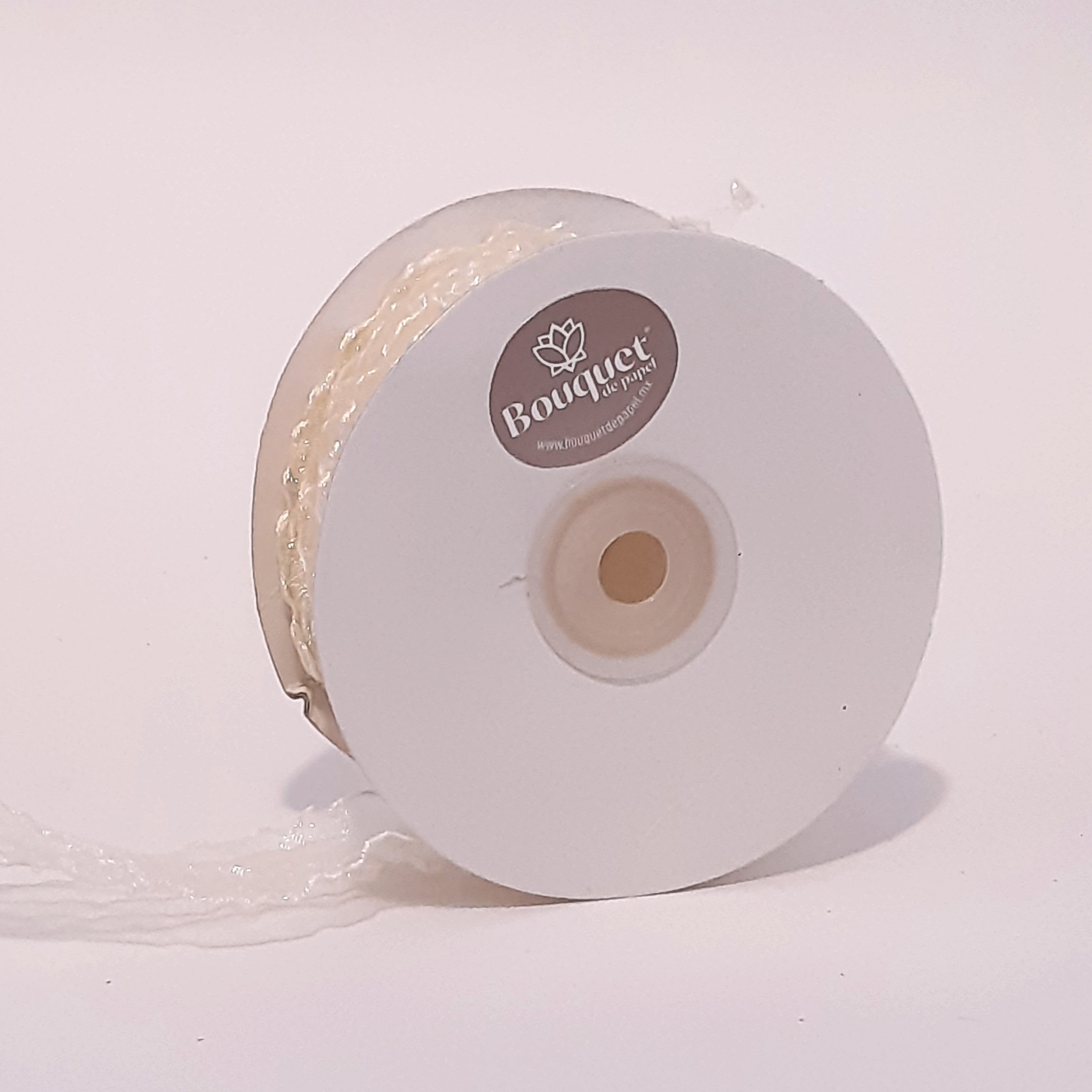 Listón Organza Ondulado 3.8 cm x 23m