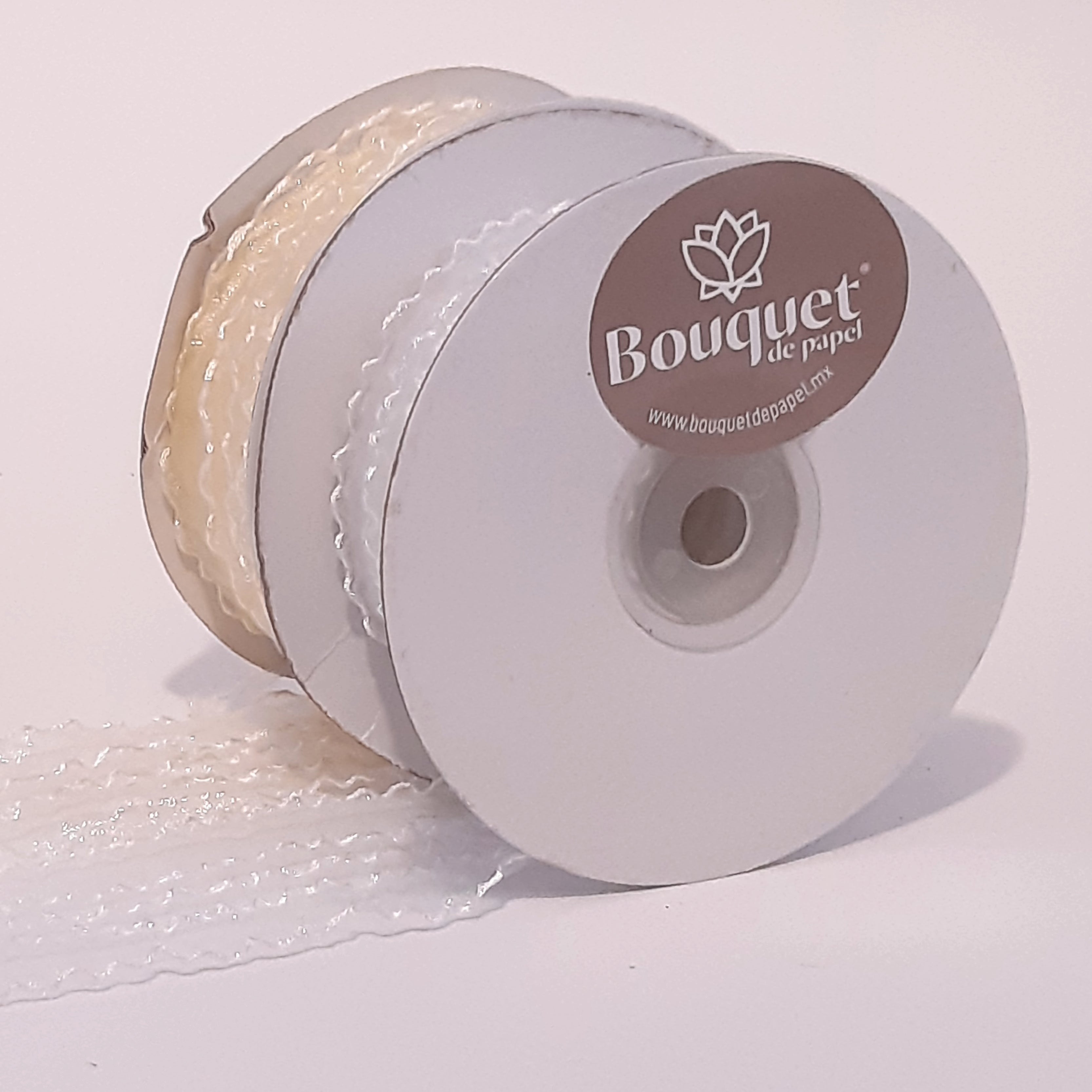 Listón Organza Ondulado 3.8 cm x 23m