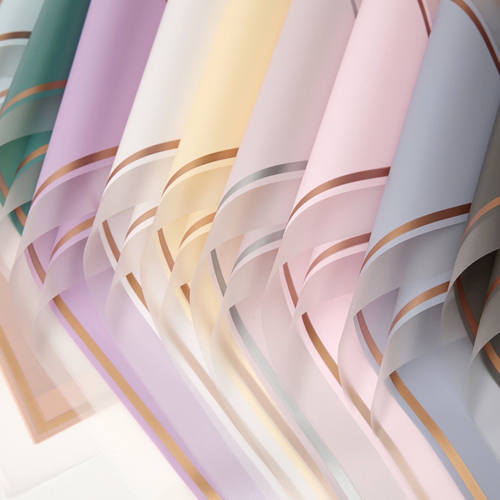 Papel Coreano para flores TRANSLUCIDO BP-HS / Paq. 20 Pliegos