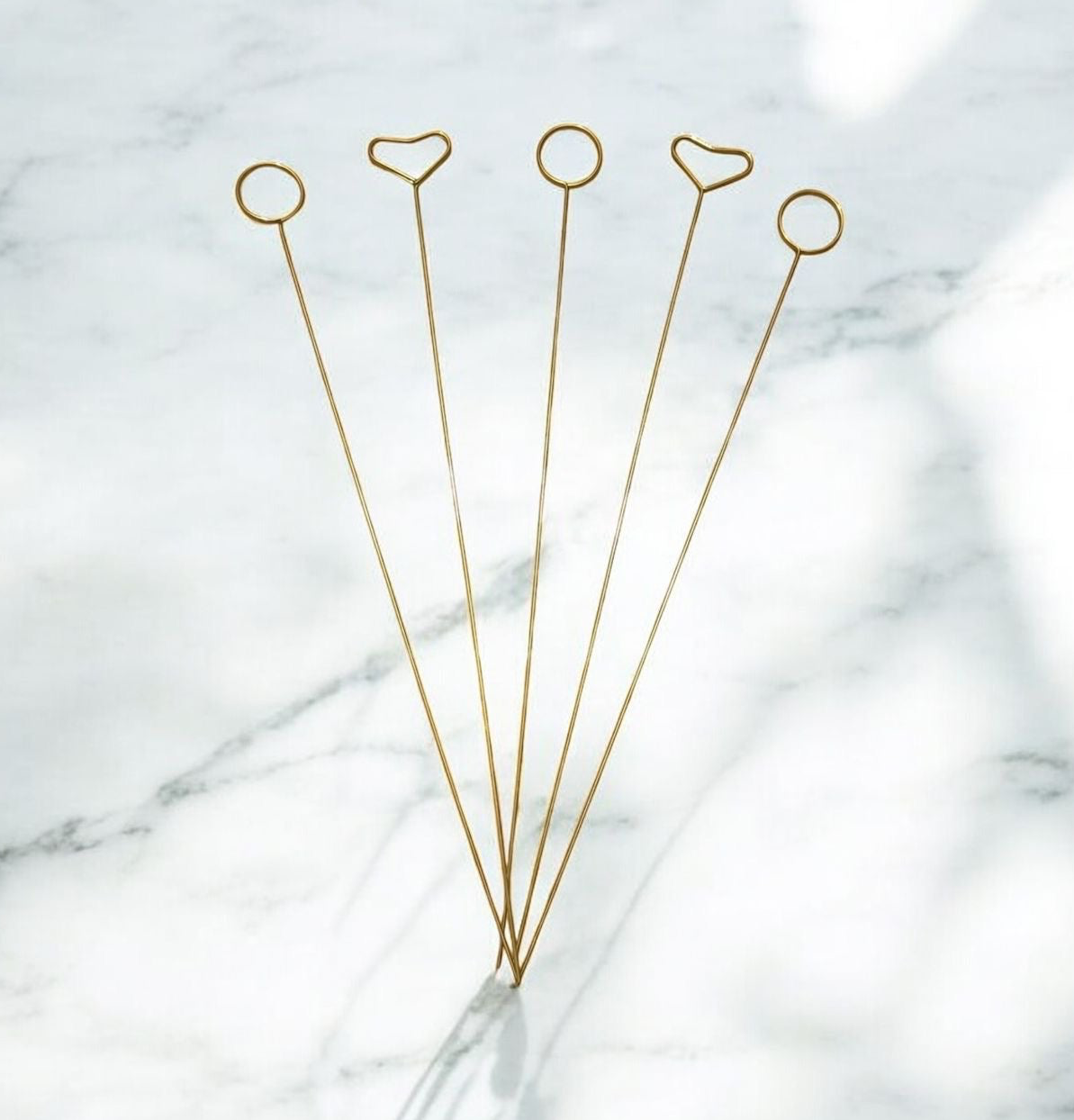 Sujetador de tarjeta - Metal / paquete de 10 pz