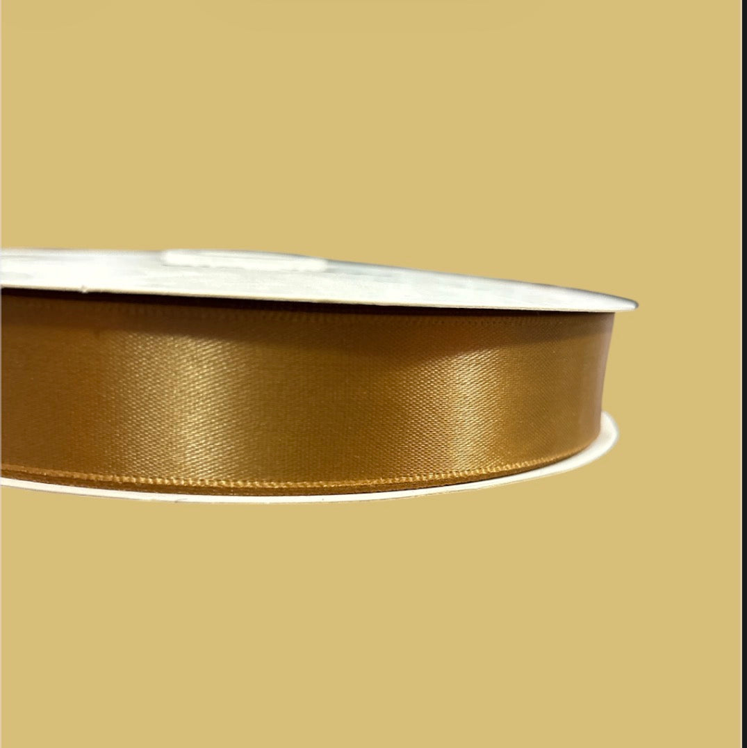 Listón Satinado Doble Cara Brillante y Mate - 2.2 cm x 90 m