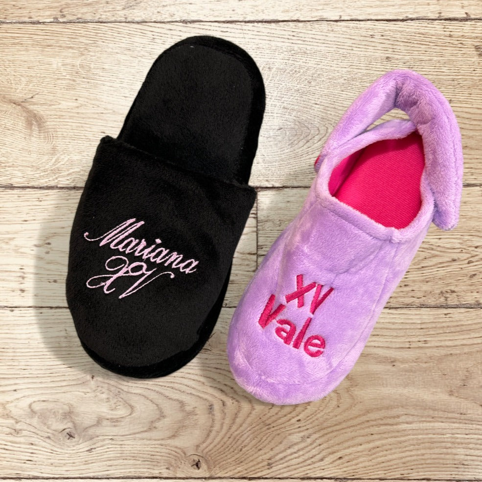 Pantuflas PELUCHE (desde 50 pz)