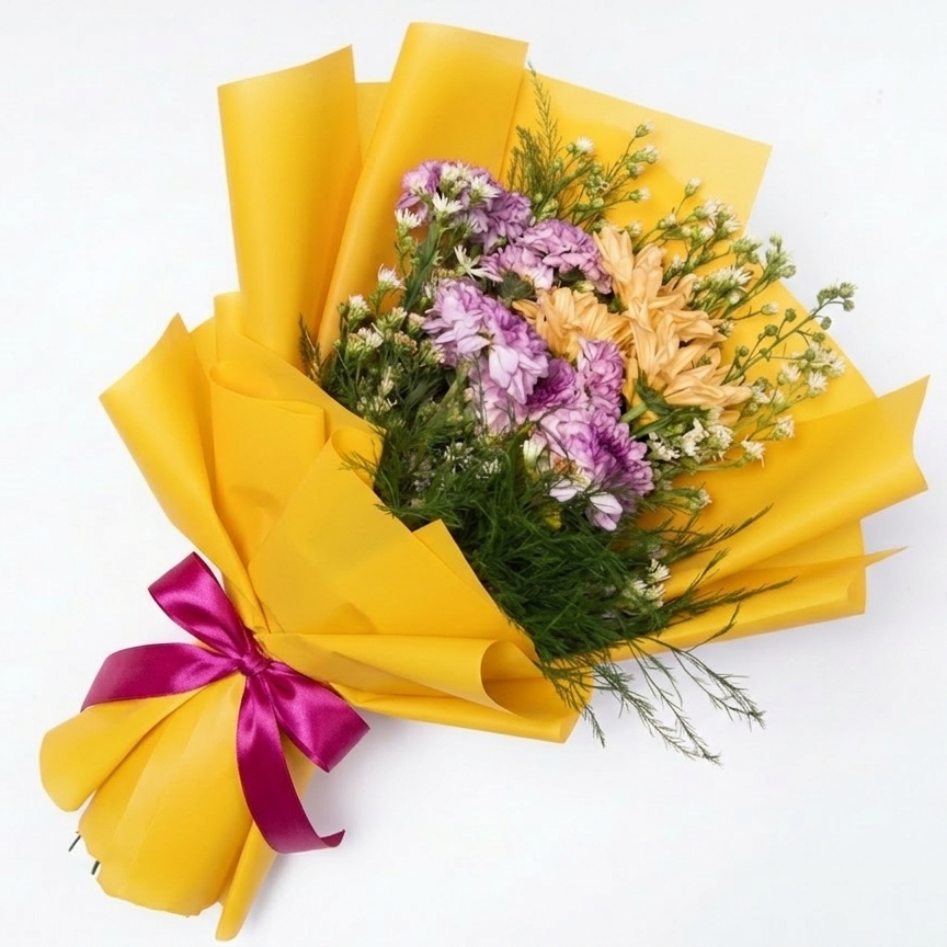 Papel Coreano para envolver flores PASTEL BP-140 / Paq. 20 Pliegos