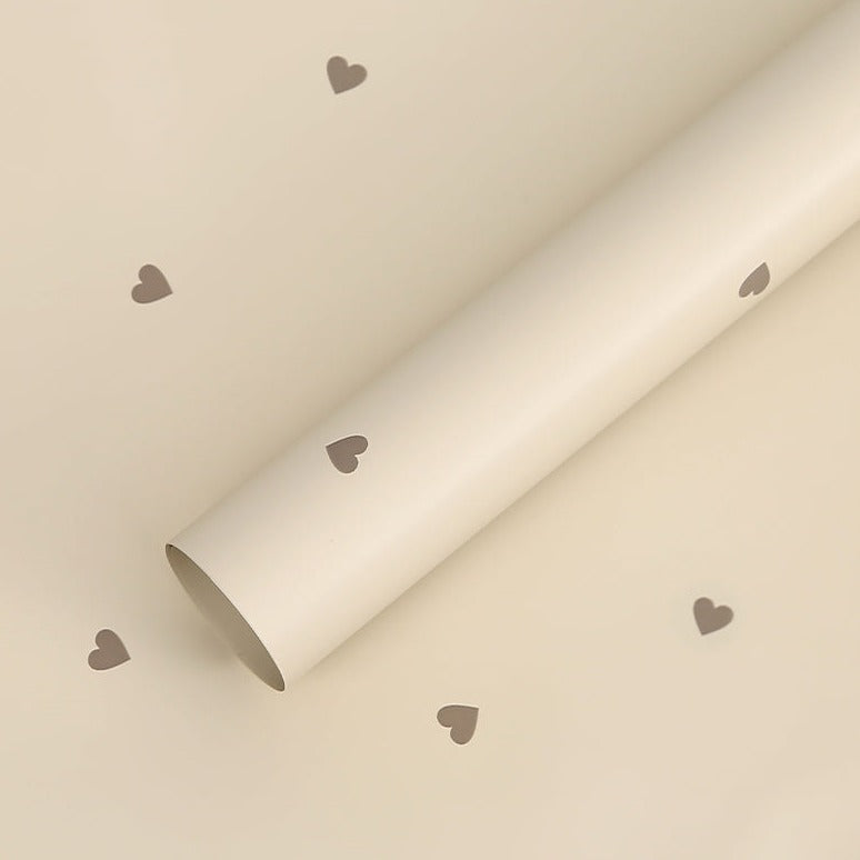 Papel Coreano para floristeria CORAZONES / Paq. 20 Pliegos (NUEVOS COLORES)