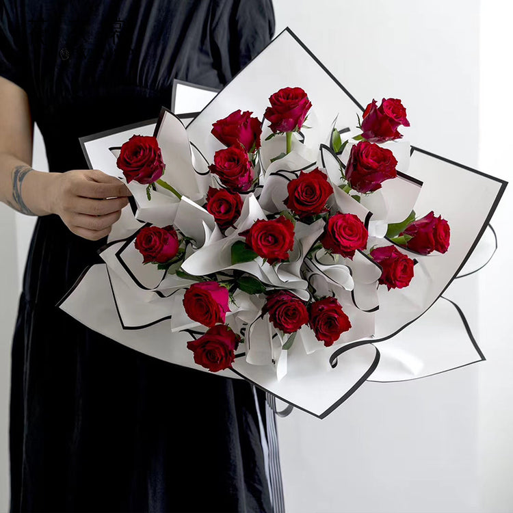 Bouquet con el papel coreano #cristinaflowershop #parati